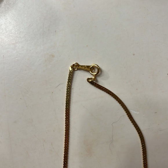 Vintage Light Blue Stoned Gem Necklace ✨🩵 - Picture 6 of 7